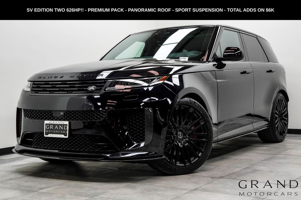 Used 2025 Black Land Rover SV Edition Two image 1