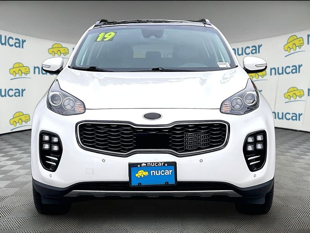 Used 2019 Kia Sportage SX with VIN KNDPRCA60K7597265 for sale in Tilton, NH