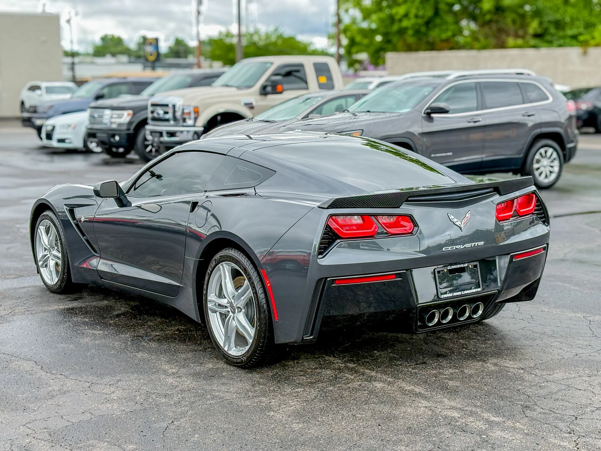Used 2017 Gray Chevrolet Stingray image 12
