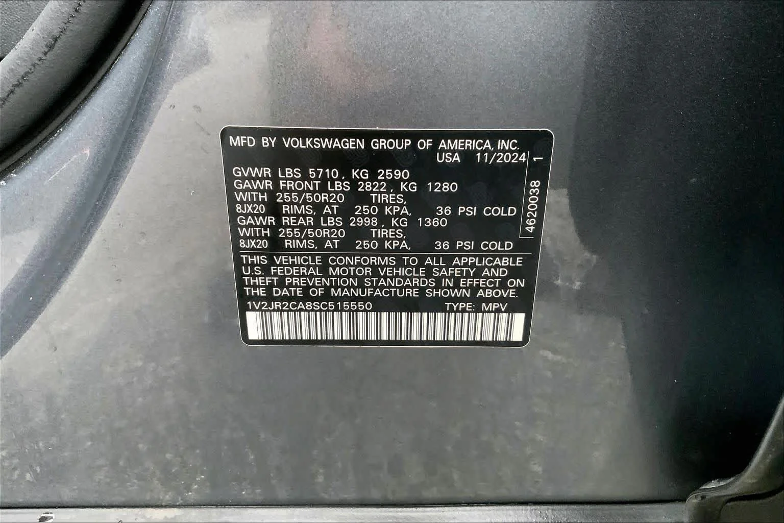 Used 2025 Platinum Gray Metallic Volkswagen 2.0T SE w/Technology image 30