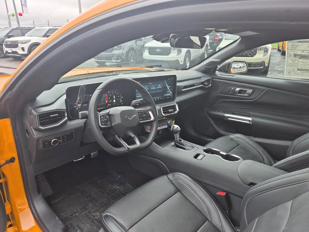 New 2026 Orange Fury Metallic Tri-coat Ford EcoBoost® Premium Fastback image 15