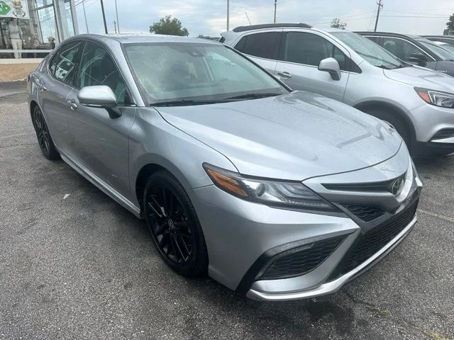 Used 2023 Silver Toyota XSE image 1