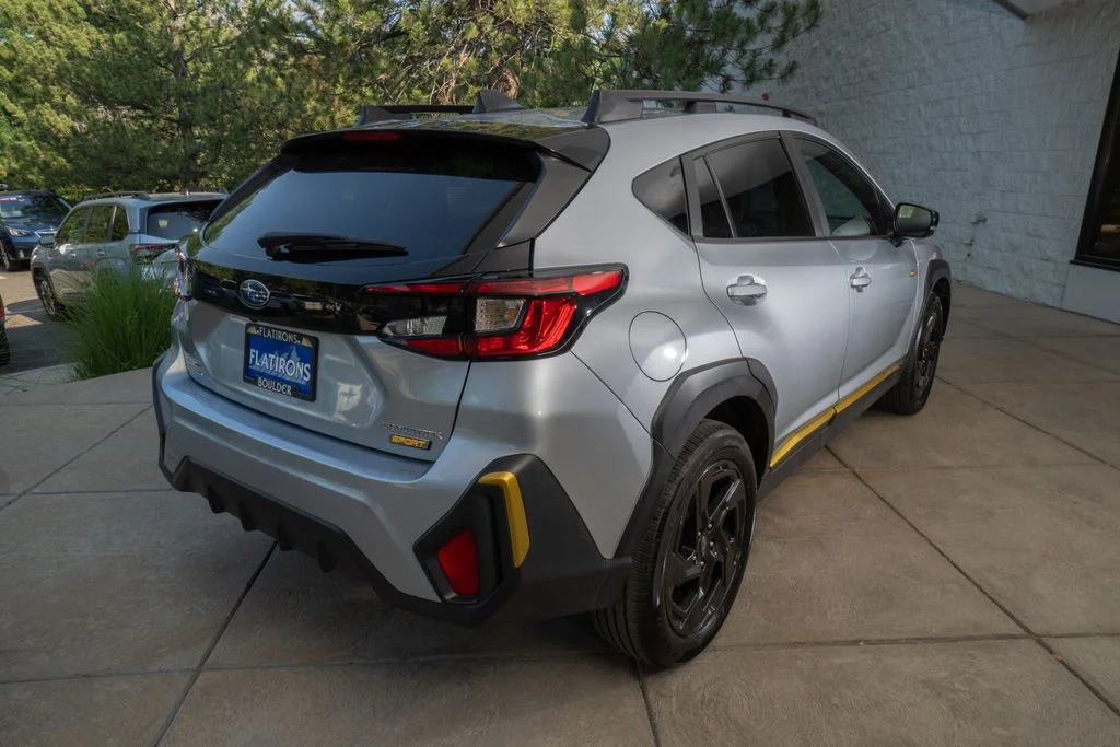 Certified Used 2025 Silver Subaru Sport image 6