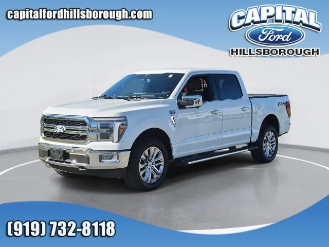 Used 2024 White Ford Lariat image 1