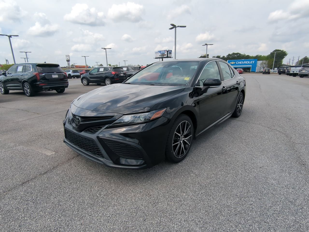 Used 2022 Black Toyota SE image 7
