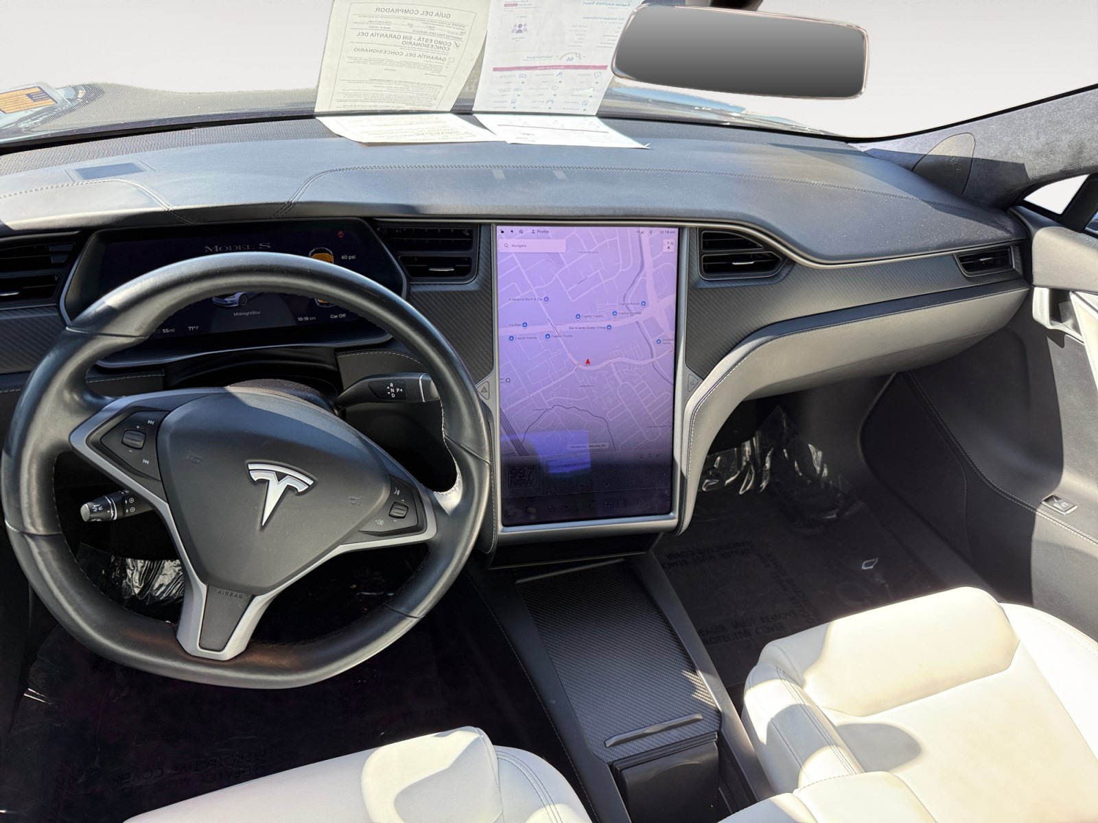 Used 2020 Midnight Silver Metallic Tesla Performance image 15