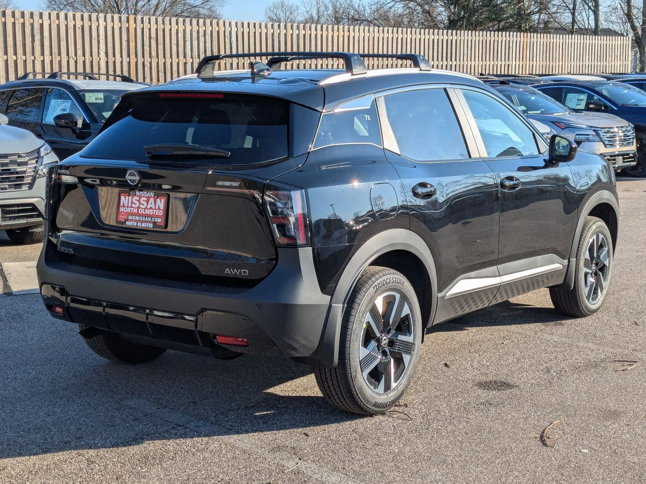 New 2026 Super Black Nissan SV image 2