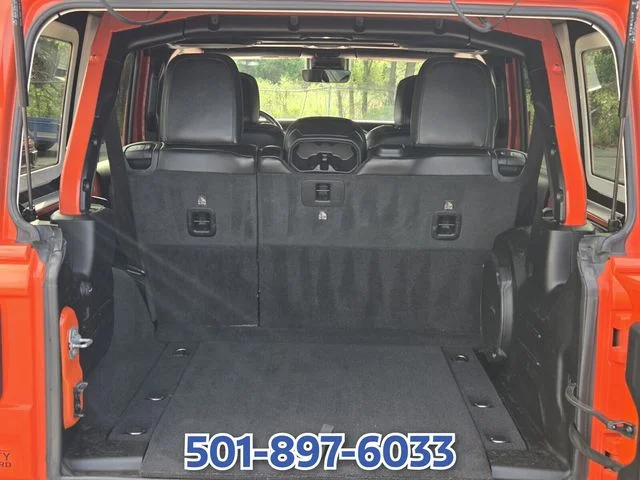 Used 2020 Orange Jeep Unlimited Sahara image 13