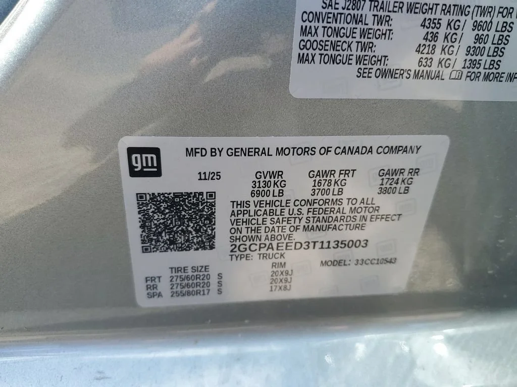 Used 2026 Sterling Gray Metallic Chevrolet LTZ image 40