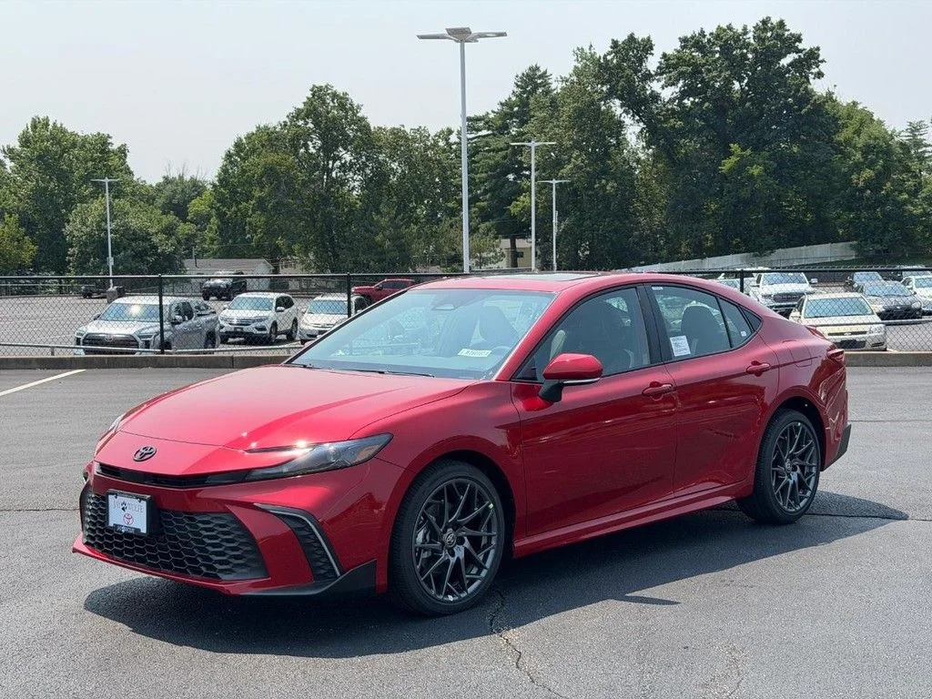 New 2026 Supersonic Red Toyota SE image 9