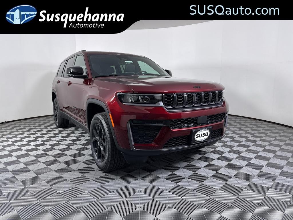 New 2026 Velvet Red Pearl-Coat Exterior Paint Jeep Laredo Altitude image 1