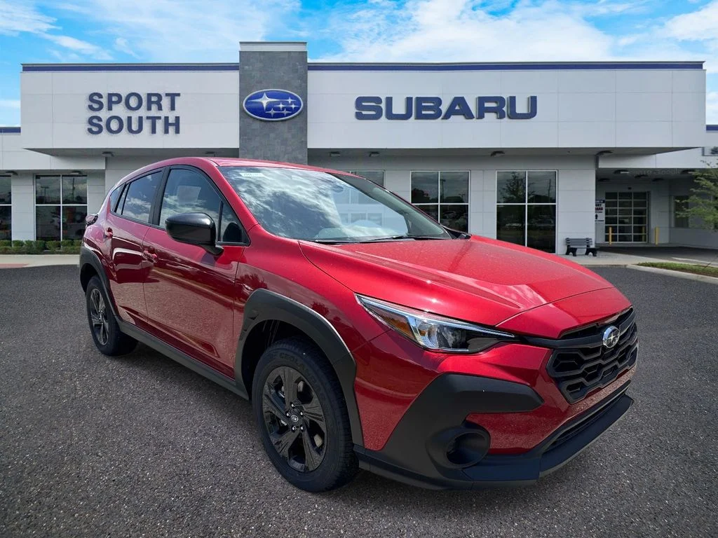 New 2026 LITHIUM RED PEARL Subaru Base image 1