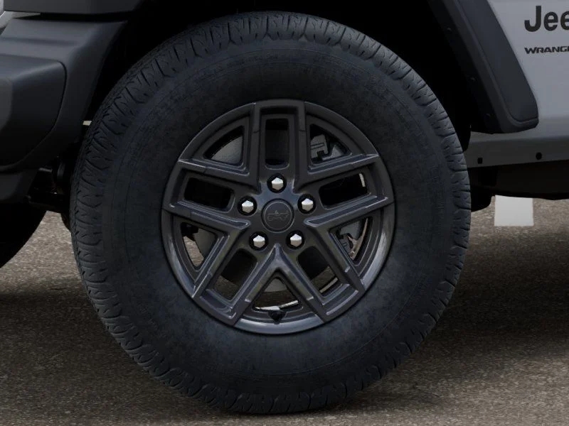 New 2025 Bright White Clearcoat Jeep Sport S image 9