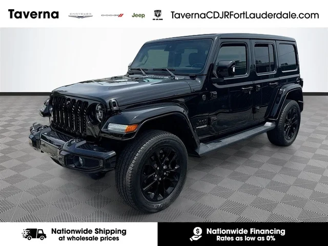 2022 Jeep Wrangler Unlimited Sahara High Altitude