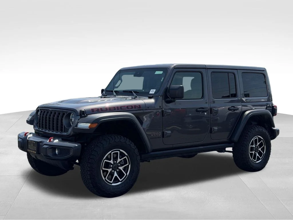Certified Used 2025 Gray Jeep Rubicon image 3