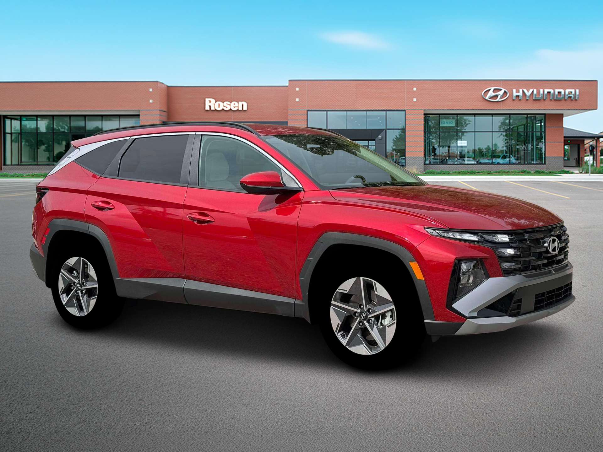 New 2026 Red Hyundai SEL AWD image 10