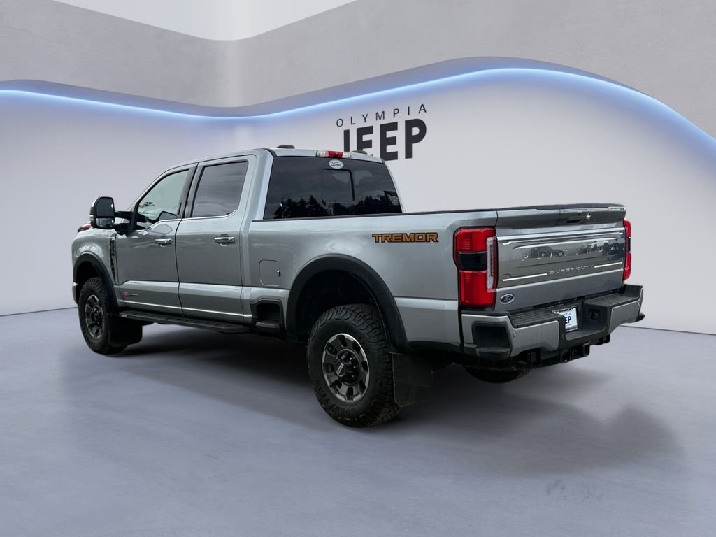 Used 2024 White Ford Platinum Tremor image 3