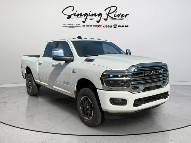 New 2027 Bright White Clearcoat RAM Laramie image 1
