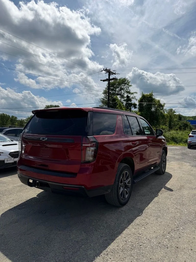 Used 2021 Cherry Red Chevrolet Z71 image 3