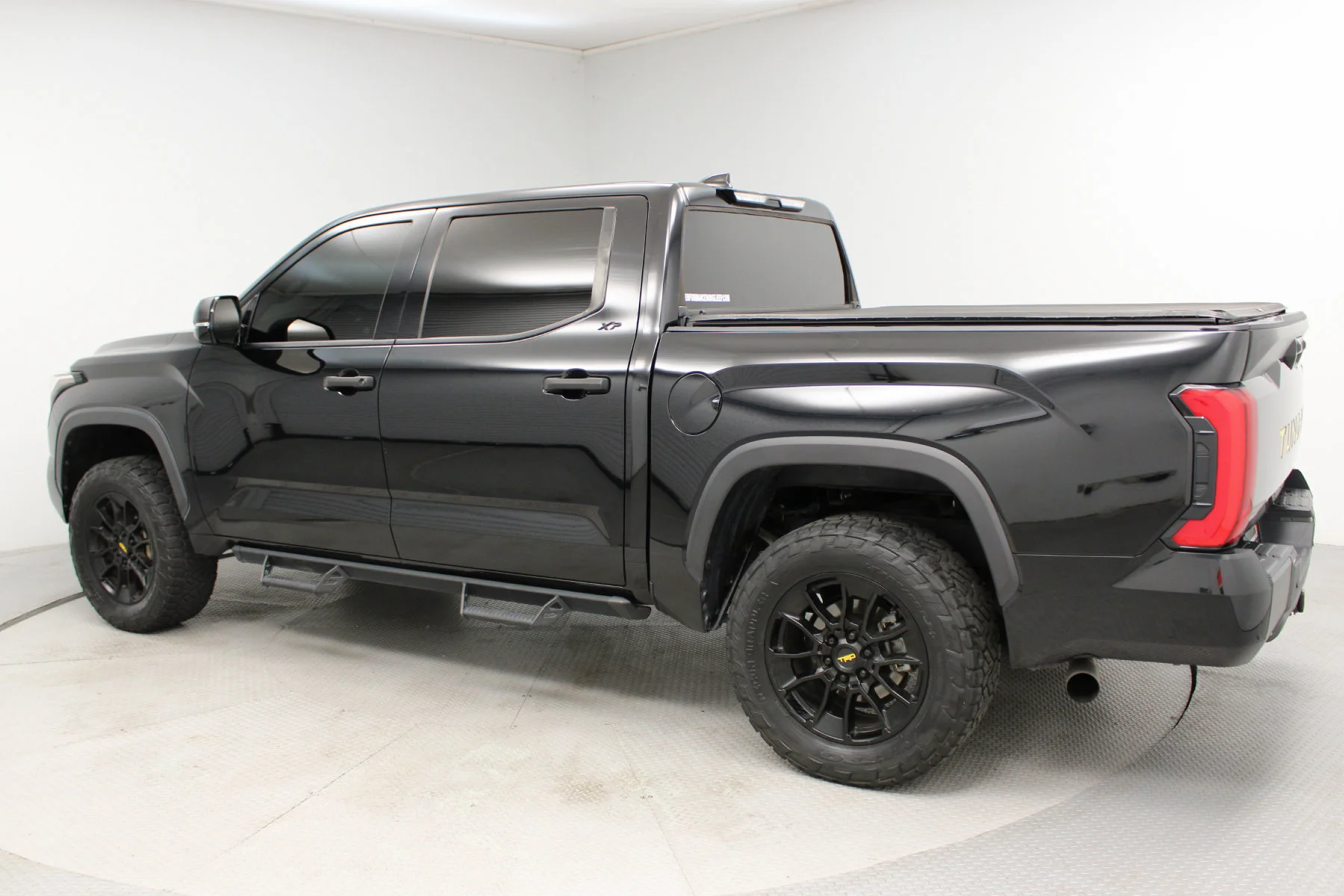 Used 2022 Midnight Black Metallic Toyota SR5 CrewMax 5.5