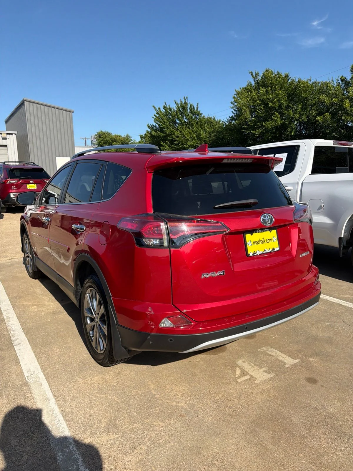 Used 2017 Red Toyota Limited image 3