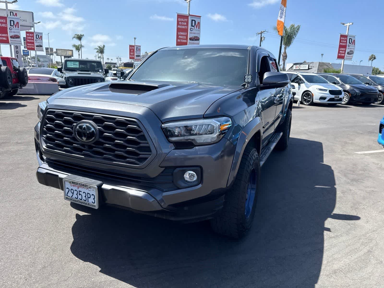 Used 2021 Magnetic Gray Metallic Toyota TRD Sport image 1