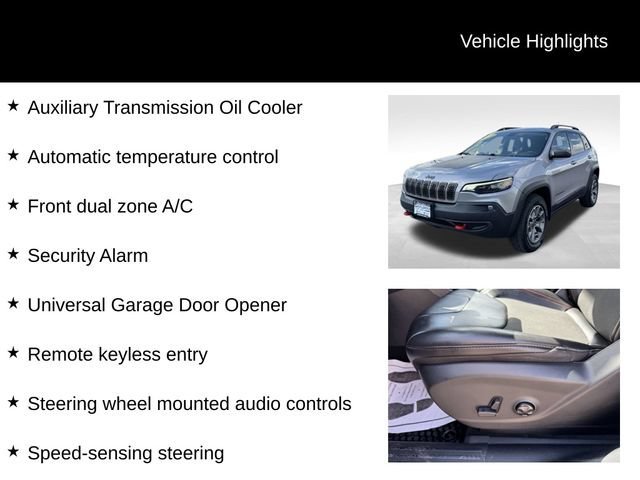 Used 2020 Silver Jeep Trailhawk 4x4 image 15