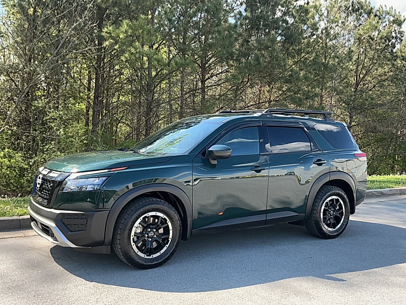 Used 2024 Obsidian Green Pearl Nissan Rock Creek 4WD image 4