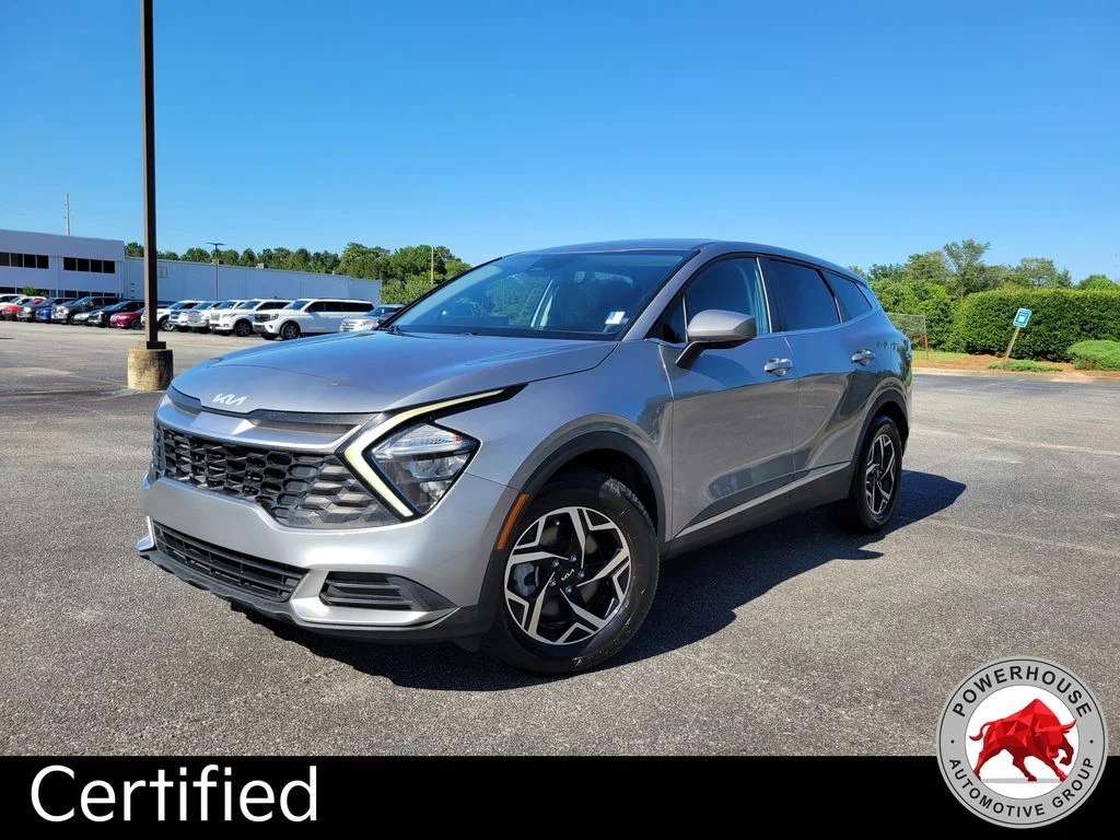 Used 2023 Gray Kia LX image 1
