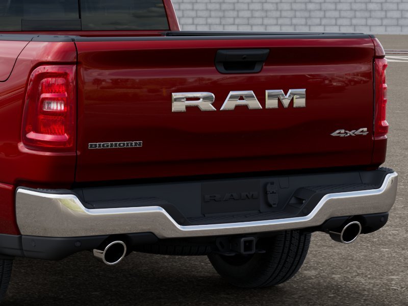 New 2026 Molten Red Pearl-Coat Exterior Paint RAM BIG HORN image 13