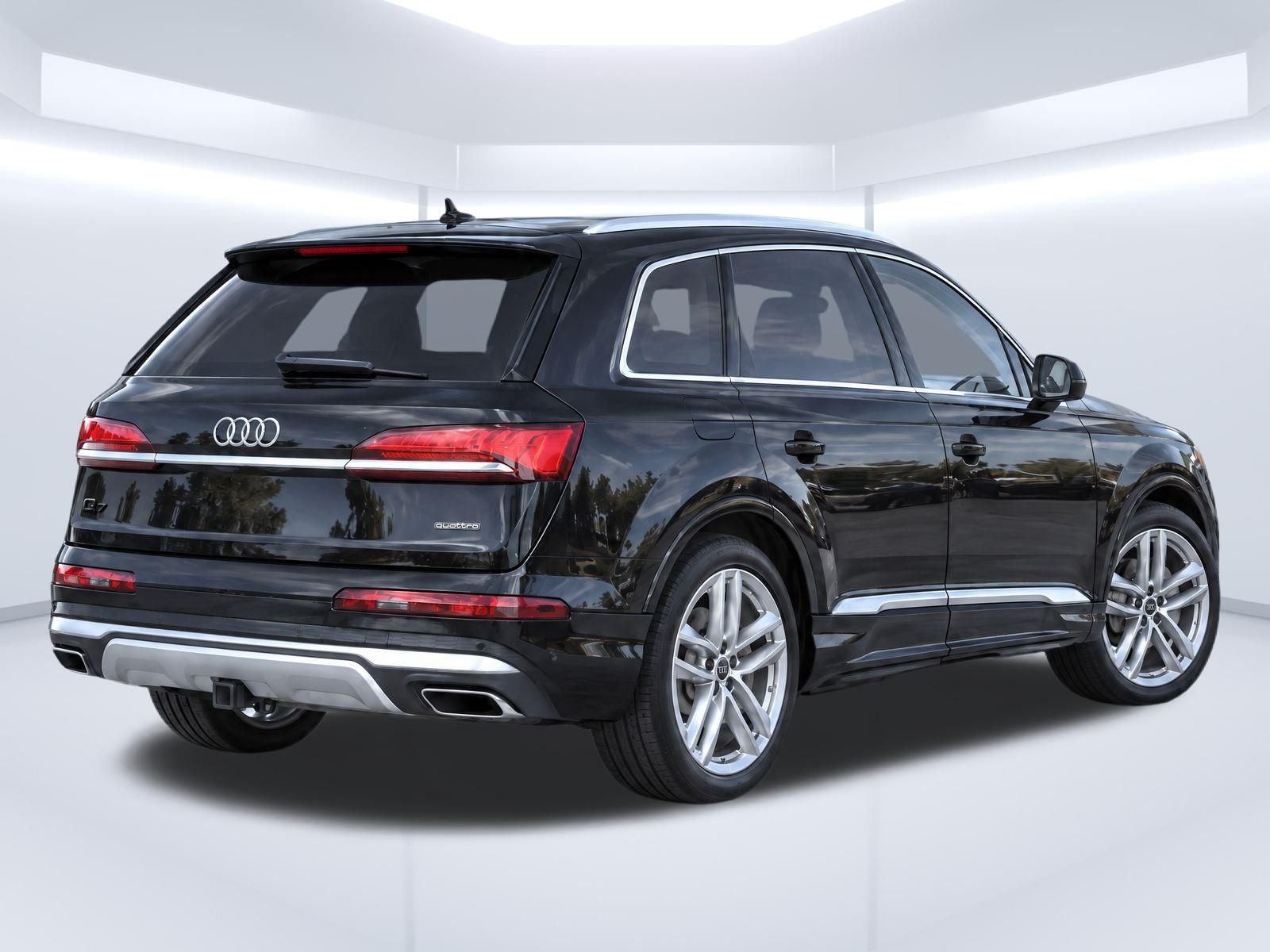 Certified Used 2025 Black Audi 55 Premium Plus image 4