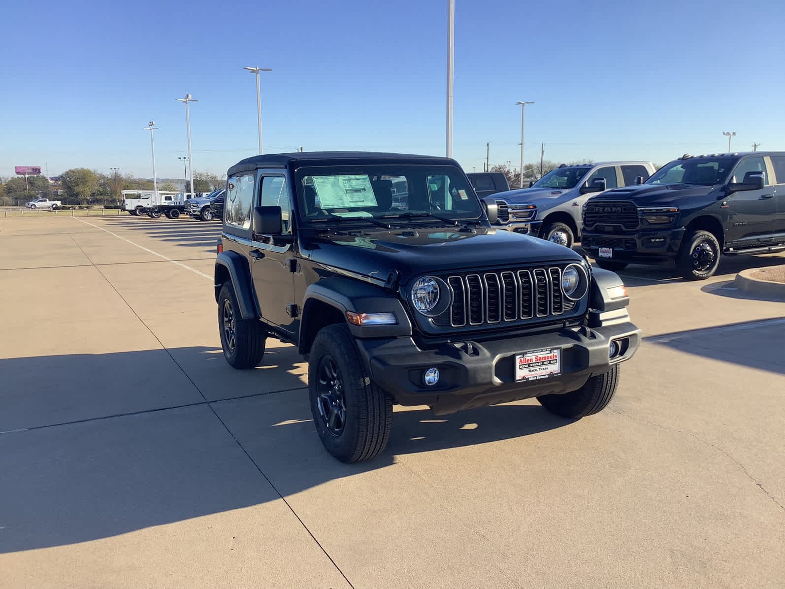New 2026 Black Clear-Coat Exterior Paint Jeep Sport image 2