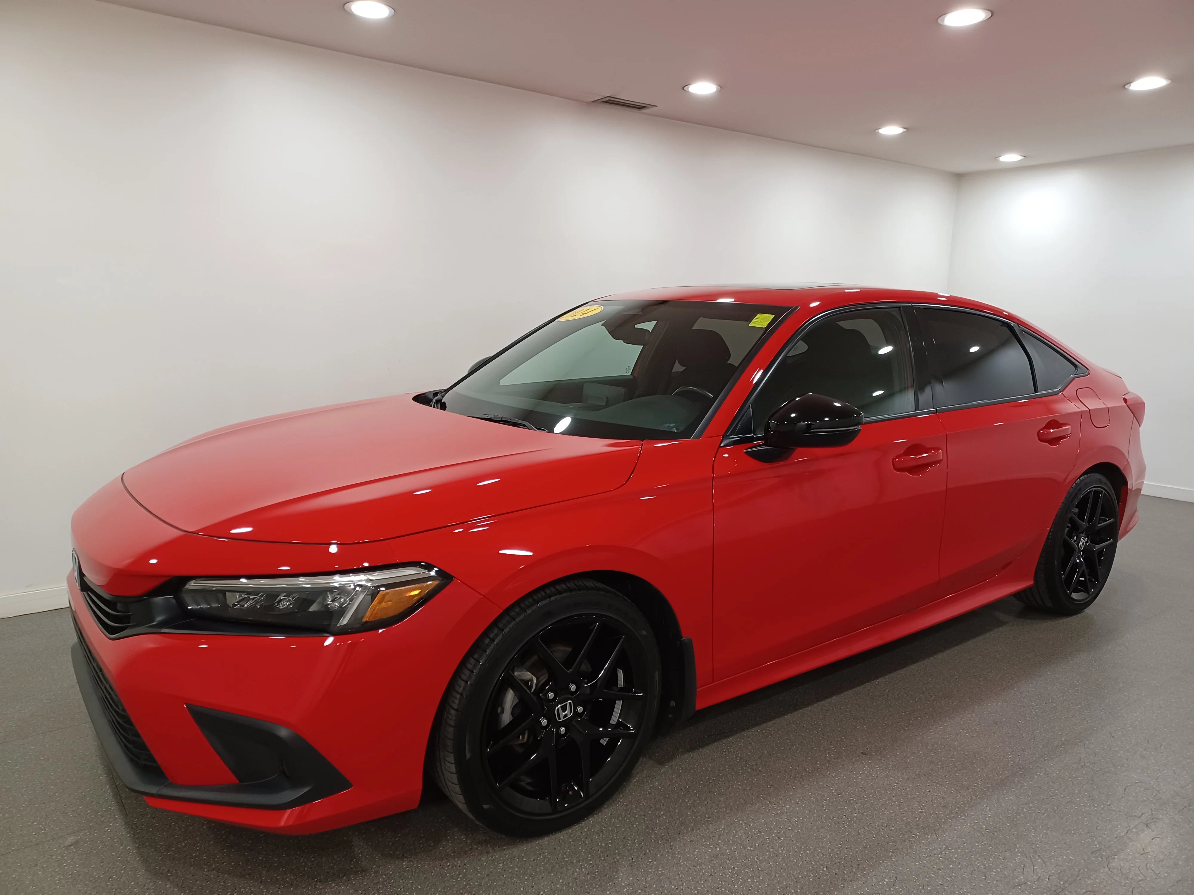 Certified Used 2024 Rallye Red Honda Sport*Adaptive Cruise | Remote Start | Htd Seats | Sunroof | Htd Wheel | Blind Spot Detection image 2