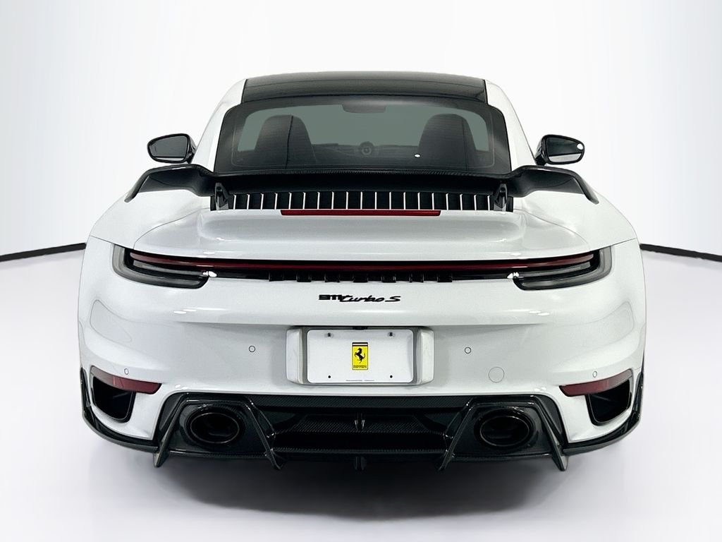 Used 2021 Carrara White Metallic Porsche Turbo S image 6