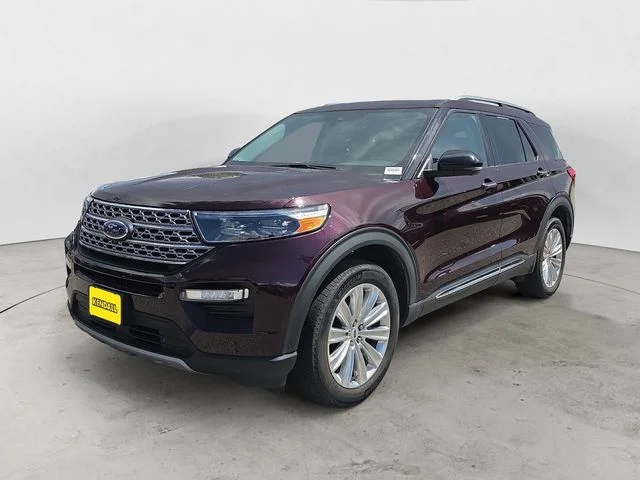 Used 2023 Red Metallic Ford Limited image 1