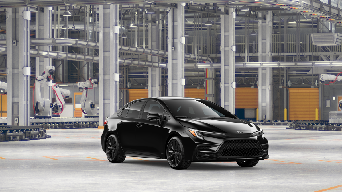 New 2026 Midnight Black Metallic Toyota SE image 15
