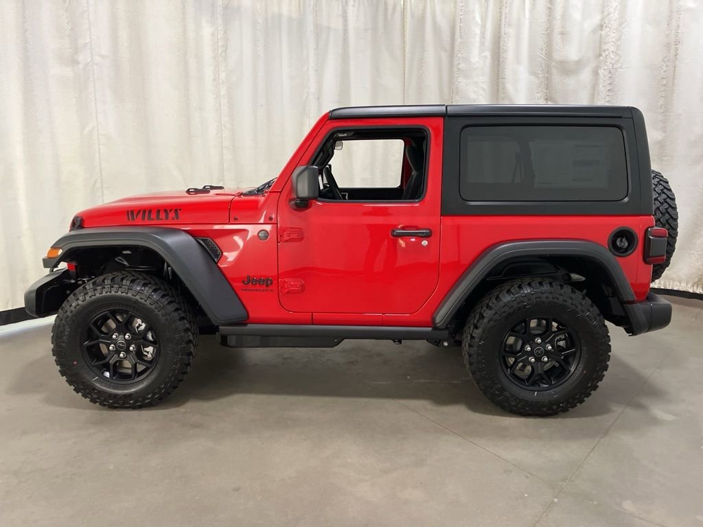New 2026 Firecracker Red Clear-Coat Exterior Paint Jeep Willys image 19