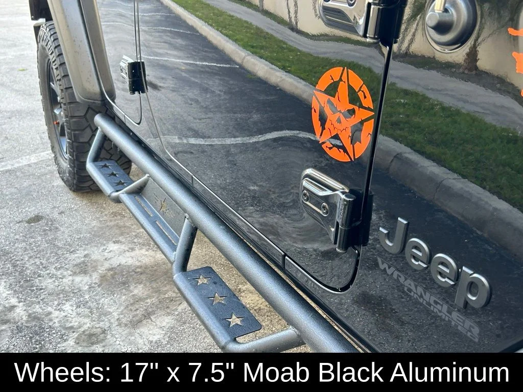 Used 2022 Black Jeep Unlimited Willys image 31