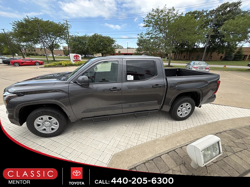 New 2026 Magnetic Gray Metallic Toyota SR CrewMax 5.5