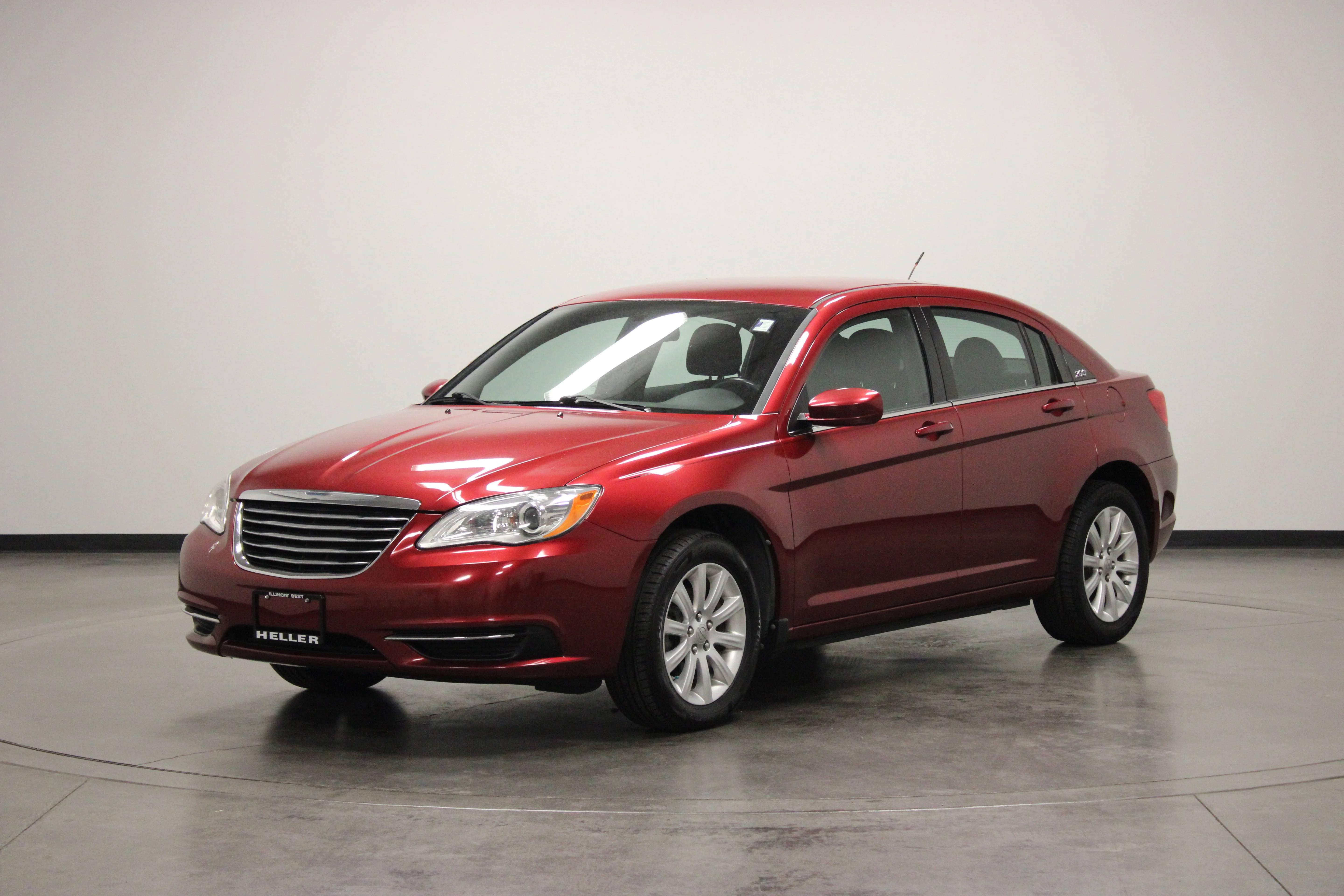 Used 2013 Deep Cherry Red Crystal Pearlcoat Chrysler Touring image 4