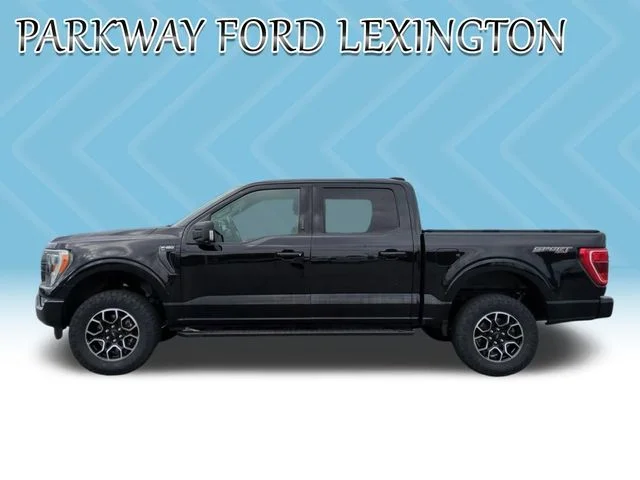 Used 2023 Black Ford XLT image 2