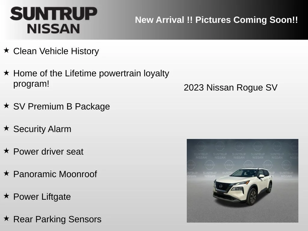 Used 2023 White Nissan SV image 6
