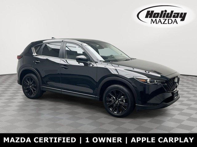 Certified Used 2025 Jet Black Mica Mazda 2.5 S Carbon Edition image 1