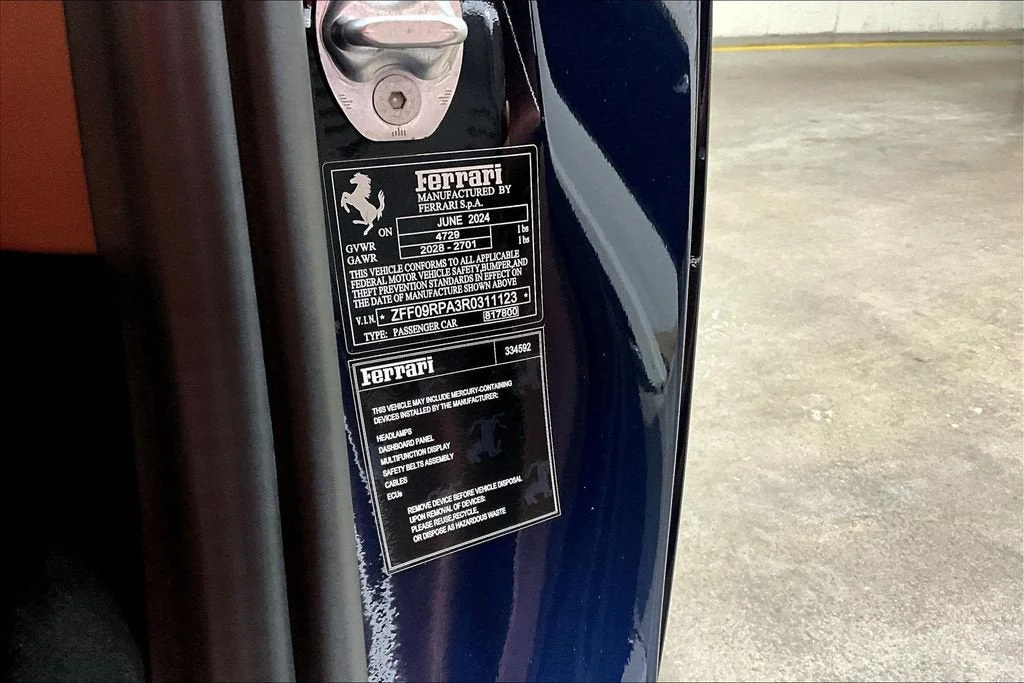 Used 2024 Blu Pozzi Ferrari Spider image 17