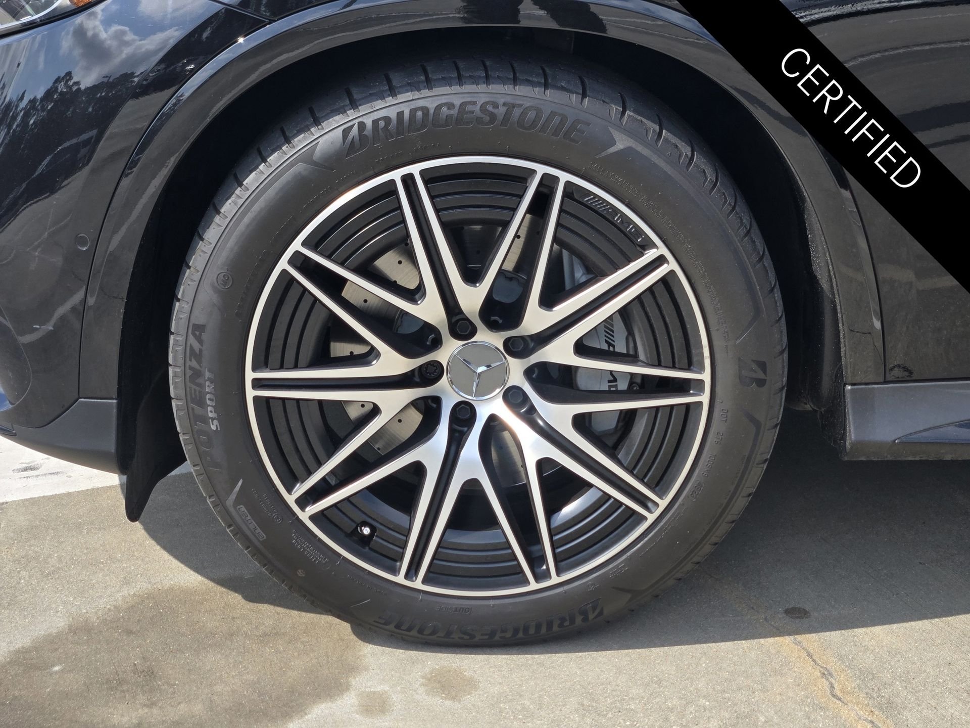 Certified Used 2024 Obsidian Black Metallic Mercedes-Benz GLC 43 AMG® image 12