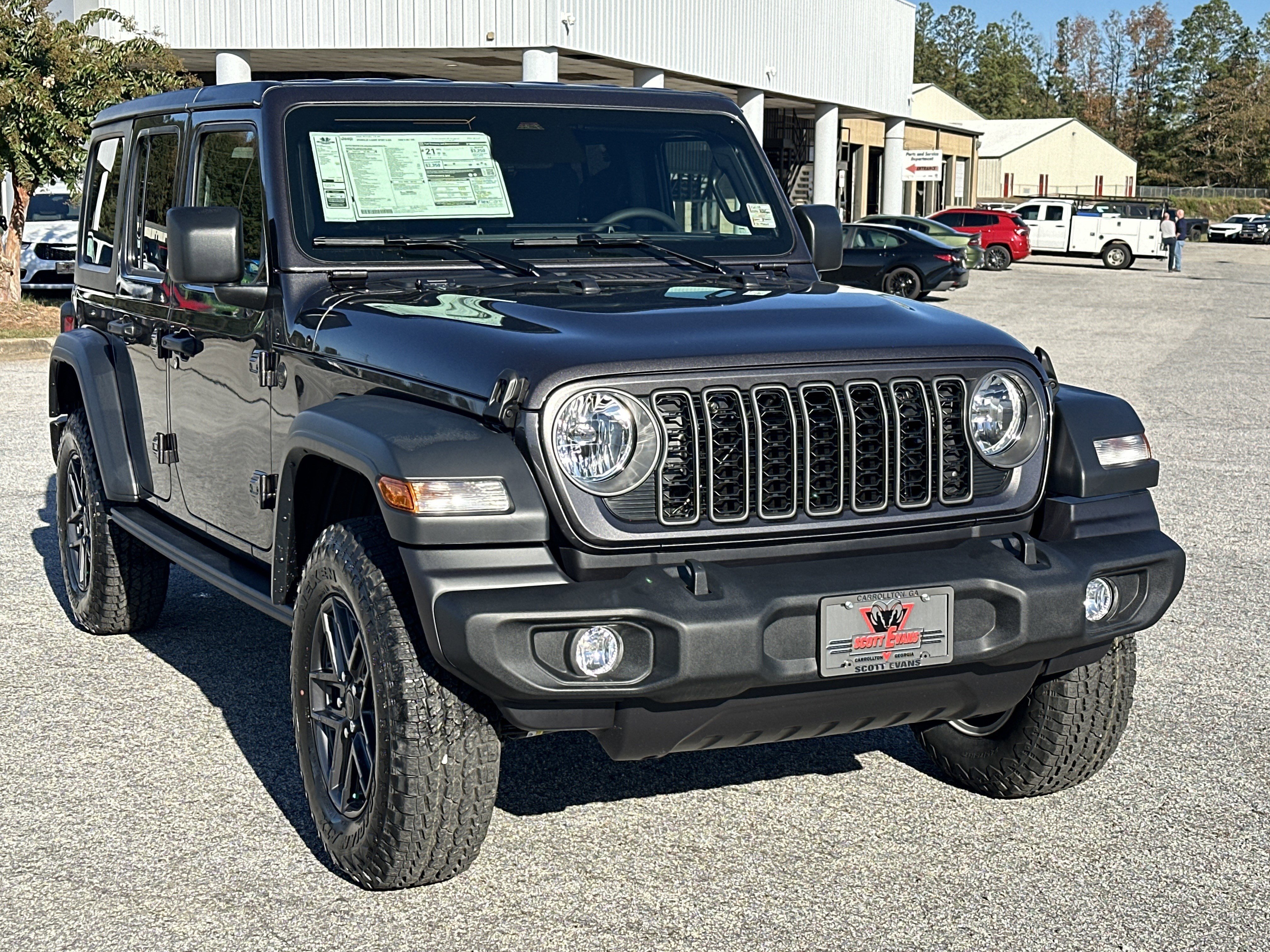 New 2026 Granite Crystal Metallic Clear-Coat Exterior Paint Jeep Sport S image 2