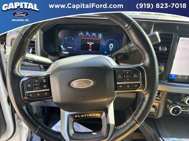 Used 2024 White Ford Platinum image 25