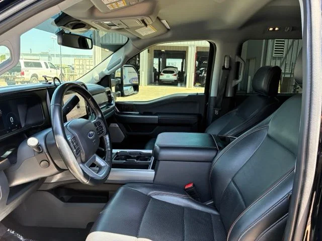 Certified Used 2024 Black Metallic Ford Lariat image 7