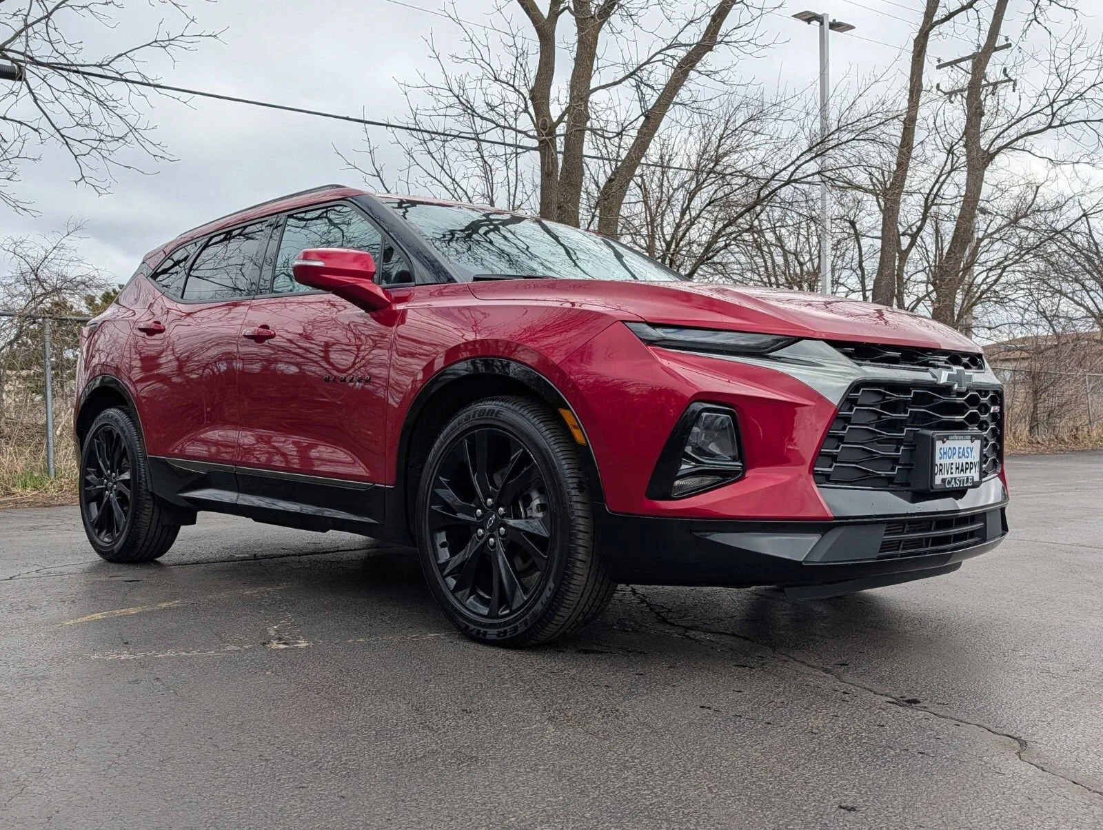 Used 2021 CHERRY RED TINTCOAT Chevrolet RS image 26