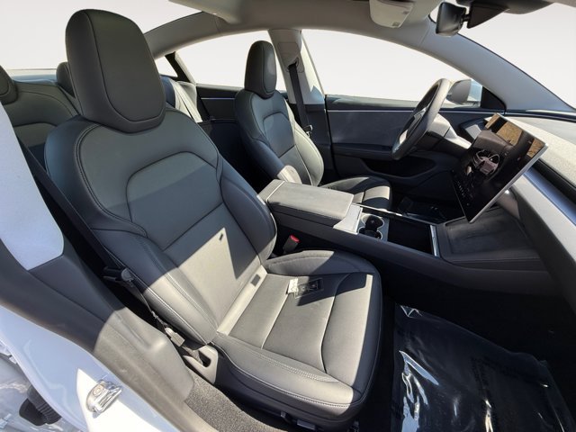 Used 2025 Pearl White Multi-Coat Tesla Long Range image 19